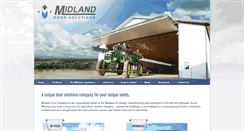 Desktop Screenshot of midlanddoorsolutions.com